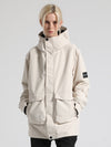 Women's Gsou Snow Winter Force Cargo Snowboard Jacket