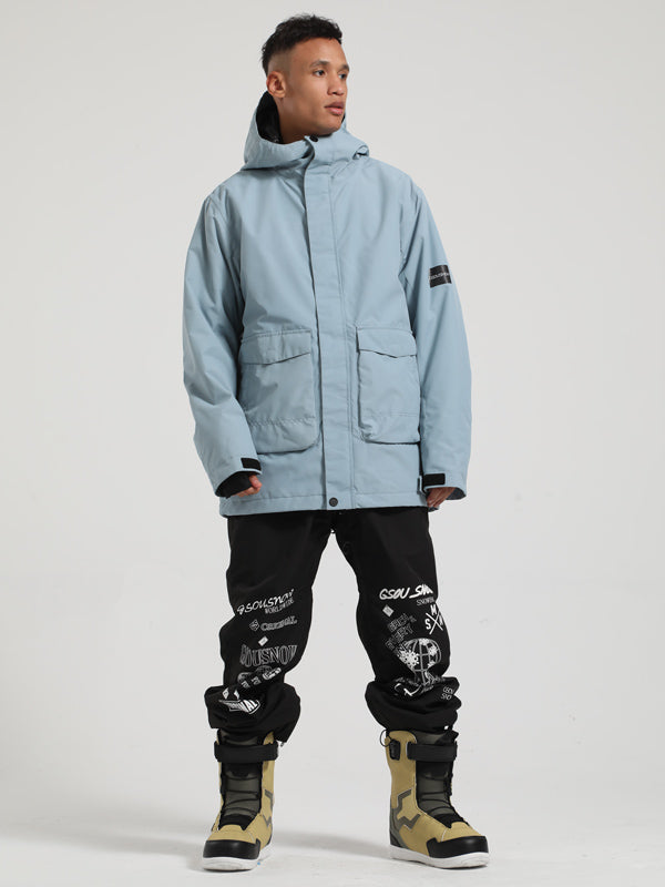 Men's Gsou Snow Winter Force Cargo Snow Jacket & Pants