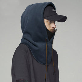 Unisex fleecehette, ansiktsmaske til ski/snowboard, ansikts- og hodevarmer