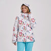 Women's Mutu Snow White Bright Insulated Snowboard Jacket