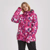 Women's Mutu Snow Purple Snowcap Insulated Snowboard Jacket