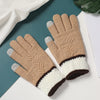 Snowverb Winter Windproof Knit Pattern Gloves