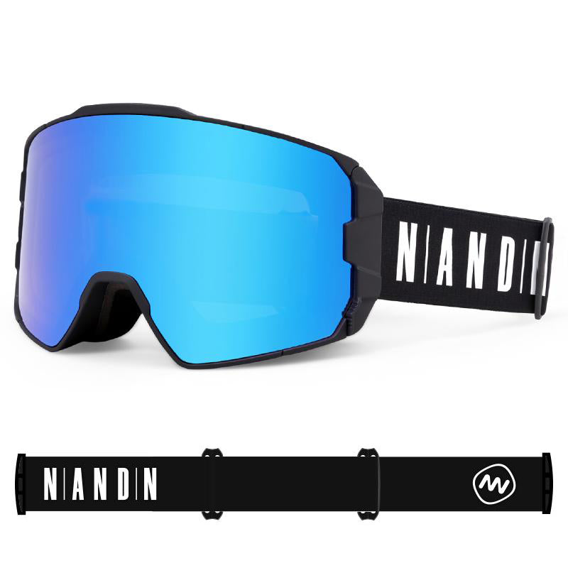 frameless snow goggles Nandn New Unisex Optics Winter Fashion Snowboard Frameless Ski Goggles