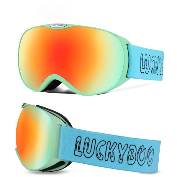 Luckyboo Unisex Premium Wide View Snowboard Goggles for Toddler