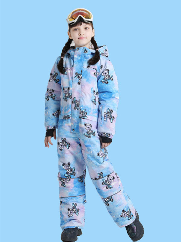 Snow Suit For Girls Size 10 Winter Waterproof Down Coat Set For