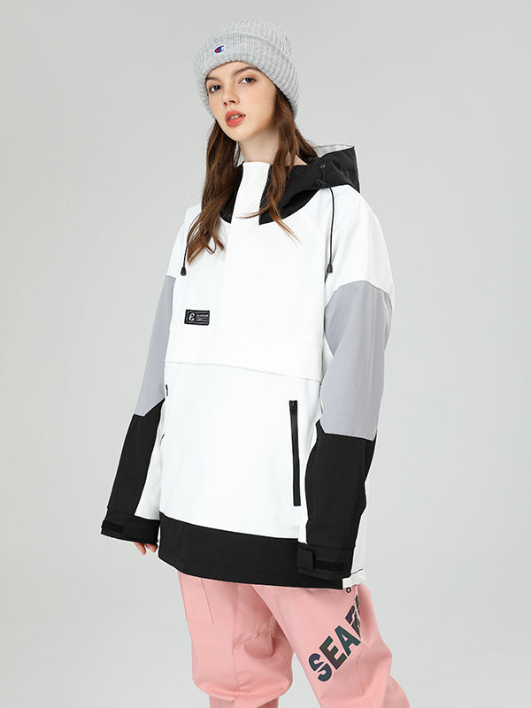 Women's Searipe Mountain Breaker Colorblock Anorak Snow Jacket | Snowverb