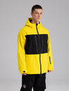 Men's Searipe Independent Colorblock Windbreaker Snow Jacket
