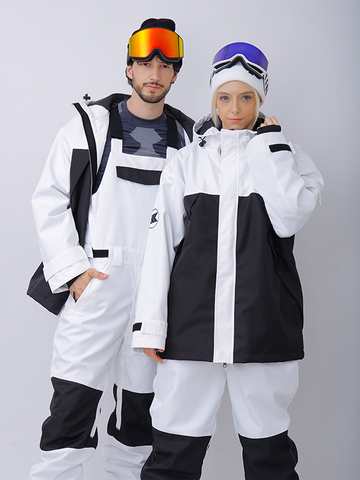 Men's Alpine Ranger Snowboard Jacket, Overall Bibs, Mountain Snowsuits