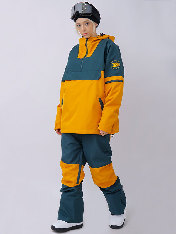 Women's Snowverb Alpine Ranger Colorblock Anorak Snowsuits