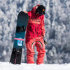 Men's PINGUP P-40 Fighter & Shark Conjoined One Piece Snowboard Jumpsuit