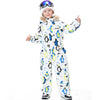 Girls Blue Magic Winter Jumpsuits Waterproof Colorful One Piece Ski Suits