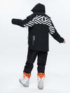 Men's High Experience Functional Infinite Cloister Geometry Concept Skiing Jacket