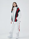 Women's Air Pose Snow Addict Mountain Track Two Piece Snowsuits-Oversize