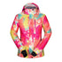 Women's Mutu Snow Brightly Colored Insulated Snowboard Jacket - snowverb